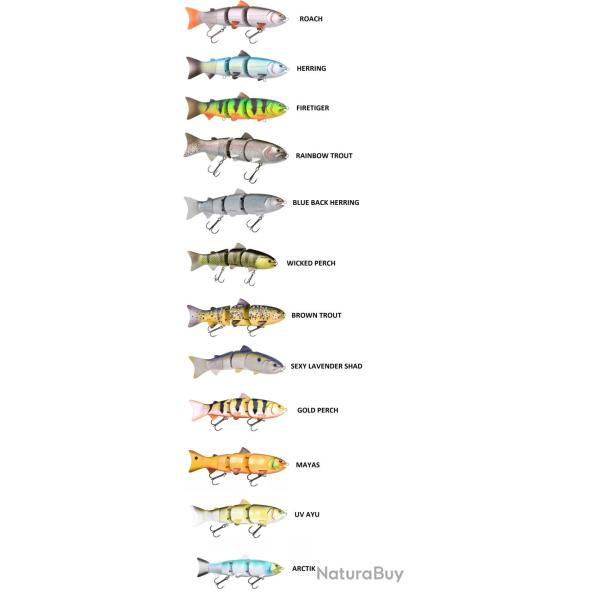 BBZ SWIMBAIT 8'' 20CM FAST SINKING 145GR Rainbow trout