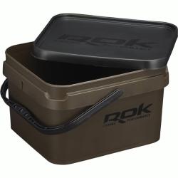 SEAU ROK VERT 10L AVEC COUVERCLE