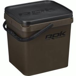 SEAU ROK VERT 17L AVEC COUVERCLE