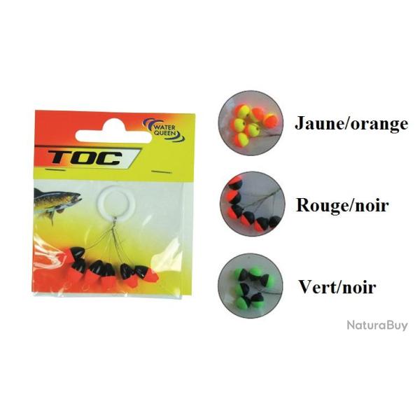 GUIDE FIL OVAL 6x12mm Jaune/orange