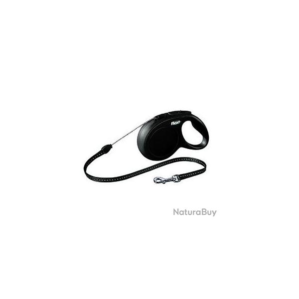 FLEXI NEW CLASSIC CORDE S 5M NOIRE