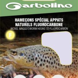 HAMECONS MONTES GARBOLINO SPECIAL APPATS NATURELS FLUOROCARBONE PAR 10 Taille 12 0.12mm