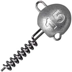 TETE PLOMBEE ZINC SCREW IN JIGHEAD PAR 2 10gr