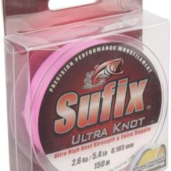 FIL ULTRA KNOT BICOLOR ROSE/BLANC 150M NPC 0.20mm / 2.80kg