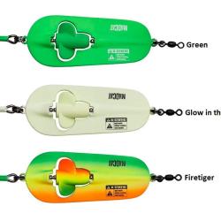 MADCAT A STATIC RATTLIN SPOON 110GR NPC Green