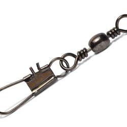 EMERILLON CHAINE BARILS + AGRAFES INTERLOCK BLACK Taille 16
