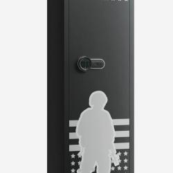 Armoire 10-12 Fusils, pour Armes &agrave; Feu Verrouillage par Clavier Num&eacute;rique et Cl&eacute;s