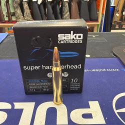 3 bo&icirc;tes de 10 balles SAKO Super hammerhead calibre 300 win mag 150 grains bonded soft