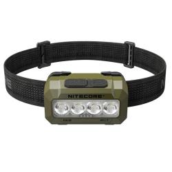 Nitecore HA19 Verte - Lampe frontale LED 600 lumens &agrave; 6 sources lumineuses