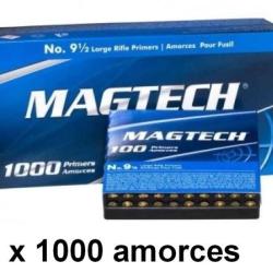 1000 Amorces MAGTECH n&deg;9 1/2 Large Rifle