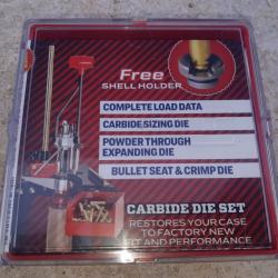 Kit d'outils de rechargement de munitions .45 ACP + dosette et Shell holder inclus