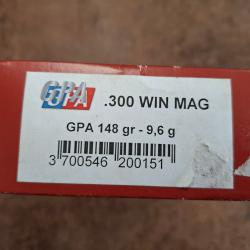 Sologne Klassic 300Win mag GPA148gr