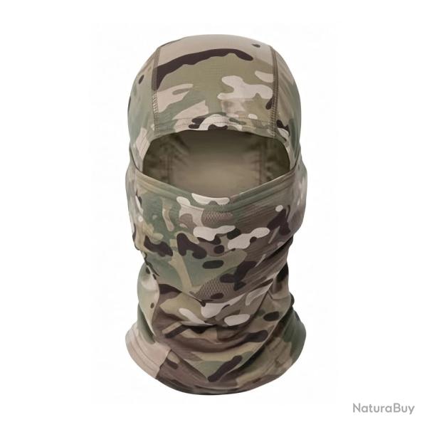 Cagoule Camouflage Multicam Terrain Mixte Respirante