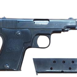 OCCASION - BEAU PISTOLET MAB MODELE C CAL.7.62 + 2 CHARGEUR + ETUI CUIR