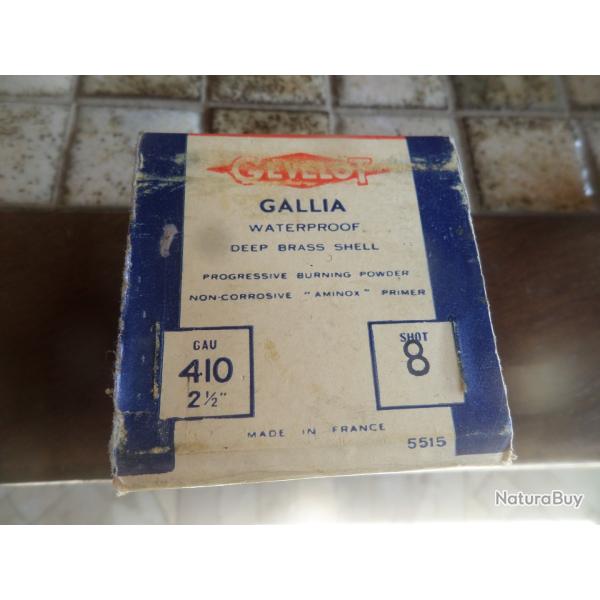 CARTOUCHES DE COLLECTION CALIBRE 410