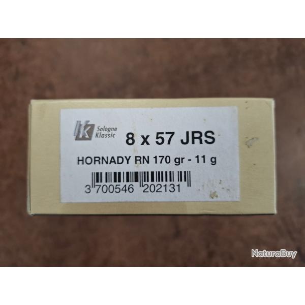 Sologne Klassic 8.57JRS Hornady RN 170gr