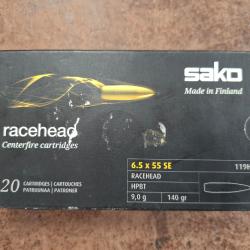 Sako racehead 6.5x55SE HPBT 140gr