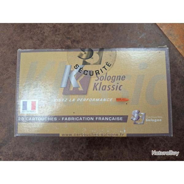 Sologne Klassic 8x57JS Nosler ballistic tip 180gr
