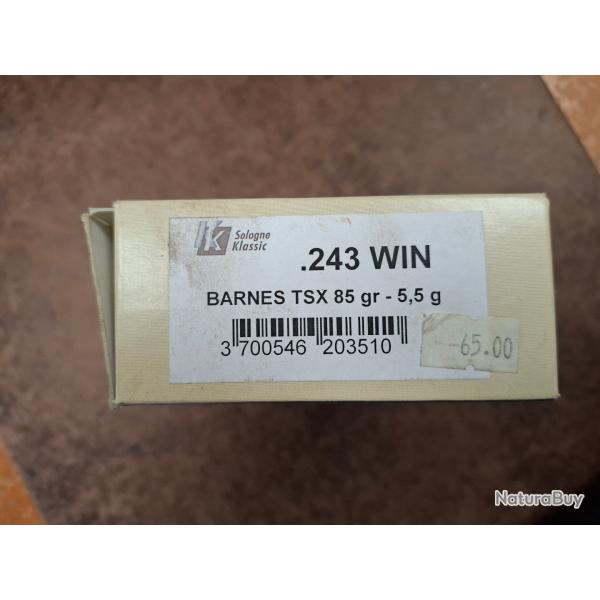 Sologne Klassic 243Win TSX 85gr