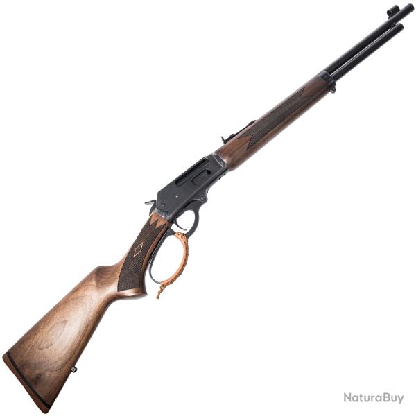 Carabine � levier HUGTEK 30-30 Crosse bois bo�tier noir �jection lat�ral