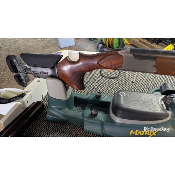 Browning B725 sporter gaucher, crosse shoot-off