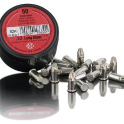 Balles &agrave; blanc Geco - Cal. 22 LR