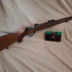 Lot d'exception, Mauser 66S Stutzen Cal. 7x64 (Premi&egrave;re main) + Montage Pivotant + 8 Bo&icirc;tes RWS