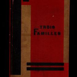 trois familles de georgette bial livre de prix asni&egrave;res