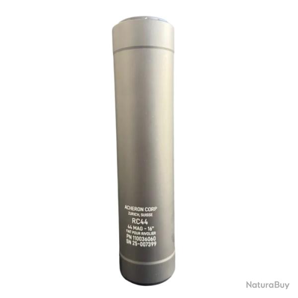 Silencieux Acheron pour Carabine Hugtek  - Cal. 44 Mag - 5/8x24