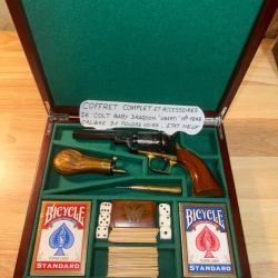 COFFRET COMPLET ET ACCESSOIRES COLT BABY DRAGOON UBERTI MLE 1848 CALIBRE 31