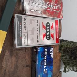 balles calibre 45:70 btes neuves a vendre
