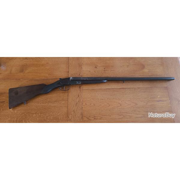 Fusil de chasse juxtapos�