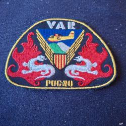 CANADAIR PATCH DE CASQUETTE PILOTE DU VAR ORIGINAL