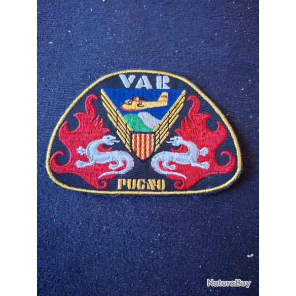 CANADAIR PATCH DE CASQUETTE PILOTE DU VAR ORIGINAL
