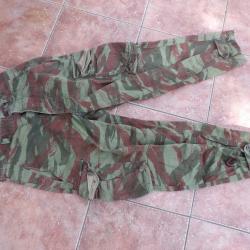 pantalon guerre camoufl&eacute; Indochine Alg&eacute;rie TTA 49/53 commando chasse  Indo parachutiste