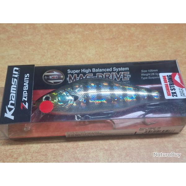 Khamsin Zip baits blue gill