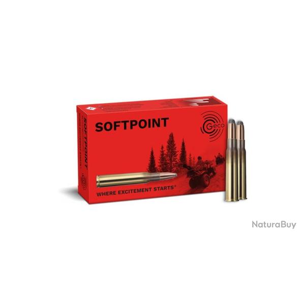 BALLES GECO SOFTPOINT 12G , CALIBRE: 8*57 jrs. Lot de 60 cartouches.
