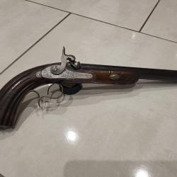Pistolet li&eacute;geois original 1860 cal45