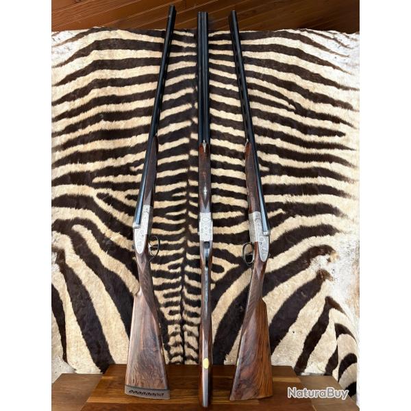 Triplette Garbi juxtapos� � platines - cal.20/70 - ca.70cm - chokes 1/4 1/2