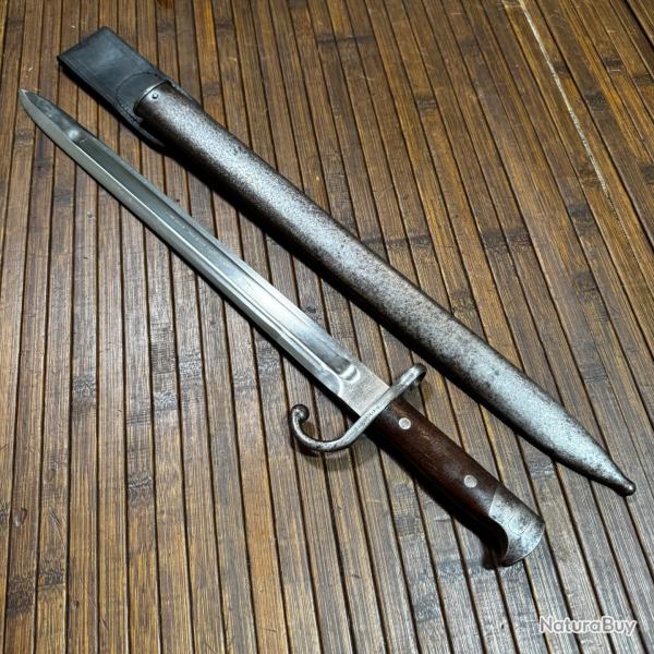 Rare Ba�onnette Remington Rolling Block 1901 - Contrat Fran�ais WW1 (S�rie J) - Marqu�e REM-UMC - TB