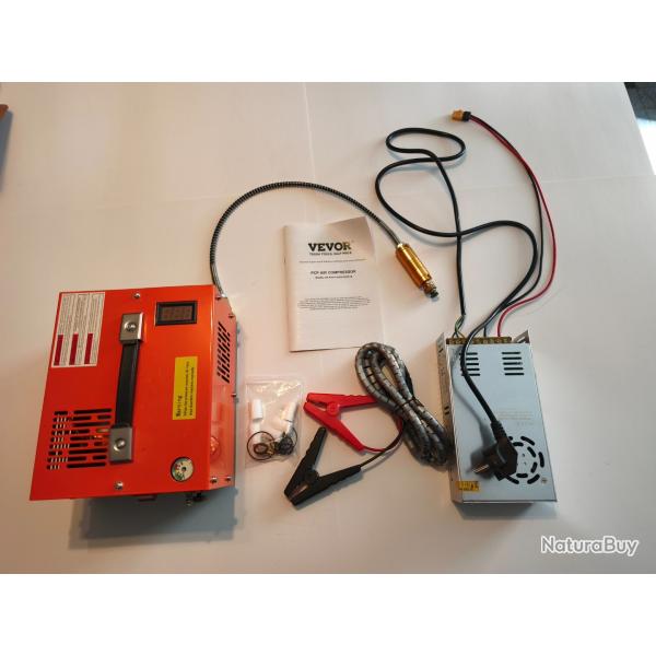 Compresseur d'air PCP 4500PSI/30Mpa VEVOR