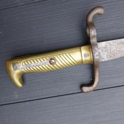 Ba&iuml;onnette Pour Mauser 1871 "Simson de Suhl"