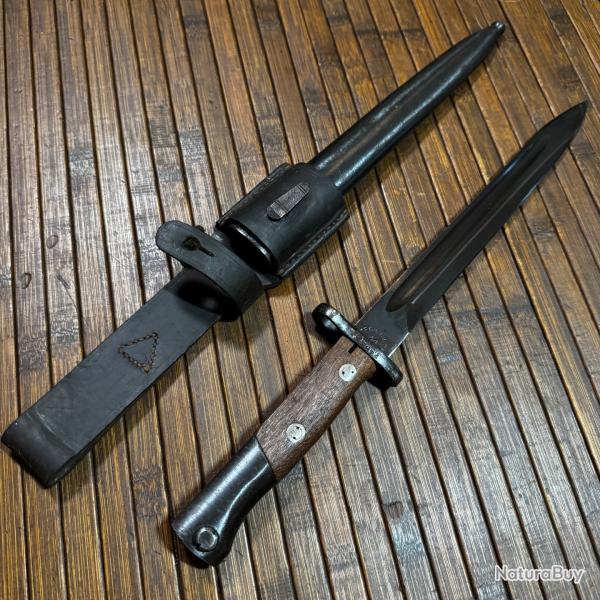 Superbe Ba�onnette Mauser Yougoslave M48 - PREDUZECE 44 - Monomatricule - 100% Bronzage - GOUSSET