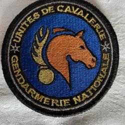 Rondache &eacute;questre gendarmerie or instructeur