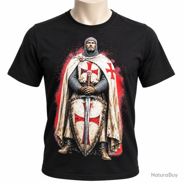 T-Shirt TEMPLIER -100% coton-manches courtes