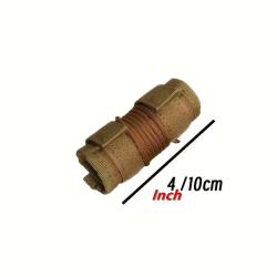 Housse de silencieux tan &agrave; scratch 10cm