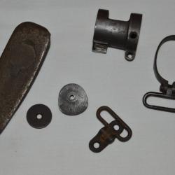 GARNITURES POUR  FUSIL AMERICAIN US 1917-1&deg; ET 2&deg; GUERRE MONDIALE-LIBERATION-INDOCHINE-ALGERIE