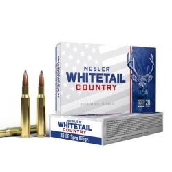 Munitions NOSLER Cal.308win Whitetail Courntry 165gr 10.7g par 60