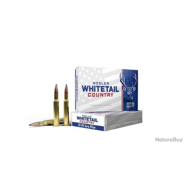 Munitions NOSLER Cal.308win Whitetail Courntry 165gr 10.7g par 60