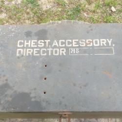 Caisse M&eacute;tallique US Army WW2 - Chest Accessory, Director M5 (DCA / Canon Bofors 40mm)